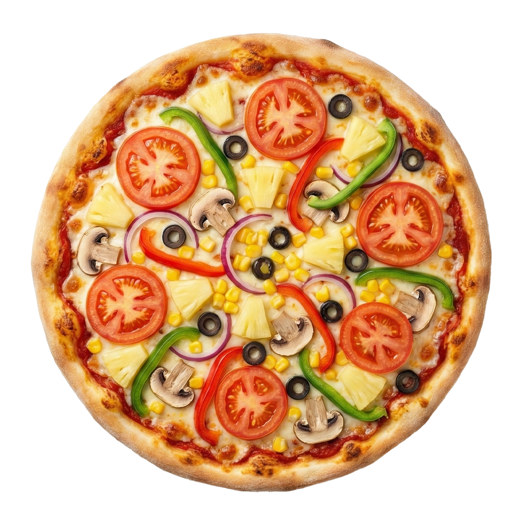 1. VEGETAR PIZZA